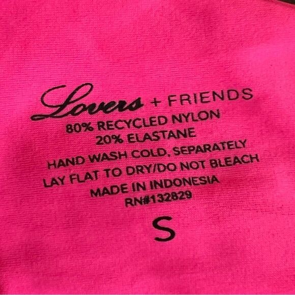 New Revolve Lovers and Friends Jordy Top(S) and matching bikini bottoms Sz L - Picture 5 of 6